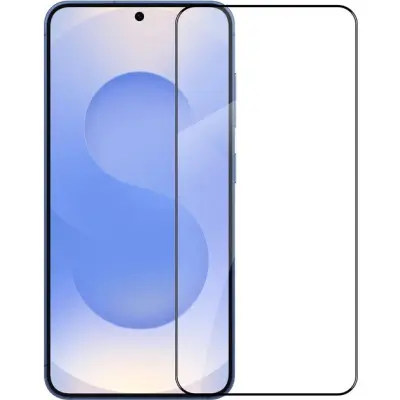 Защитное стекло Glasscove 3D Samsung S25 Чорное