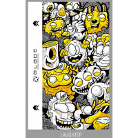 Защитная плёнка для плоттера на заднюю панель Strange laughter на любую модель Защитная плёнка для плоттера на заднюю панель Strange laughter на любую модель