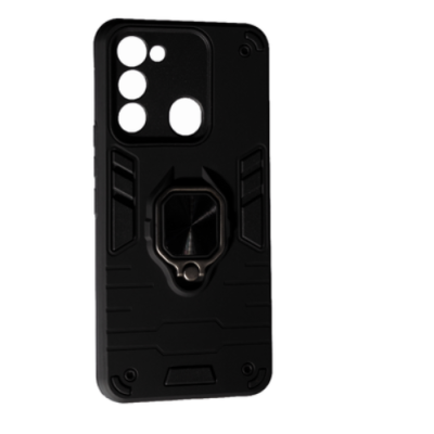 Чехол накладка Antishock Tecno Spark 8C Черная