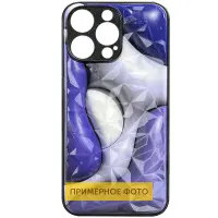 Чехол накладка Prisma BubbleGum Samsung A556 (A55 5G) Синяя (3D Blue)