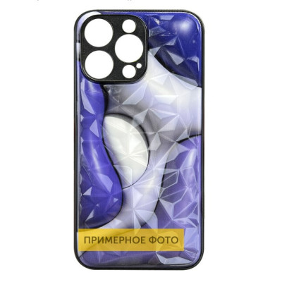 Чехол накладка Prisma BubbleGum Xiaomi Redmi Note 13 4G Синя (3D Blue)