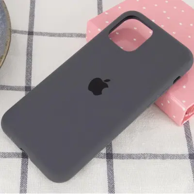 Чехол накладка HC iPhone 12/12 Pro Серая/Dark Grey