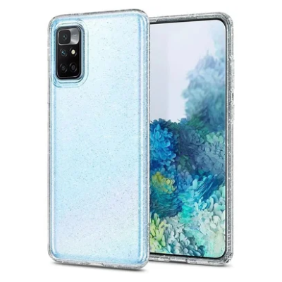 Чехол накладка Molan Sparkle Xiaomi Redmi Note 11/ Note 11S Прозрачная