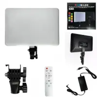 Світлодіодна прямокутна LED лампа RGB PM-36 36х25см Набір для блогера фото та візажиста 2 в 1