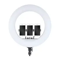 Кільцева лампа для селфі LJJ 45cм (поворотний перемикач) Кільцева лампа для селфі LJJ 45cм (поворотний перемикач)