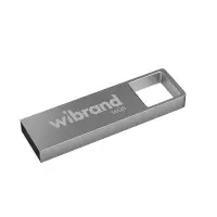 Флеш память USB 16Gb Wibrand Shark USB 2.0 Серебристая