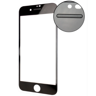 Защитное стекло Mesh Speaker 5D iPhone 7+/8+ Чёрное