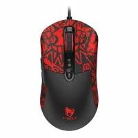 Миша USB TWolf G550, Чорно-червона