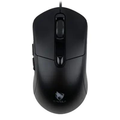 Миша USB TWolf G550, Чорно жовто гаряча