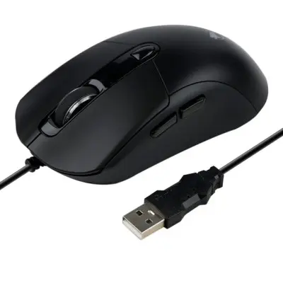 Миша USB TWolf G550, Чорно жовто гаряча