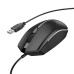 Провідна Миша USB Borofone BG10 Black, Чорний