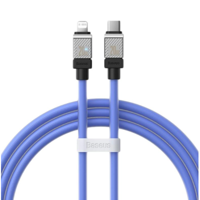 Кабель дата Baseus CoolPlay Type-C to Lightning 1м 20W Синий
