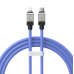 Кабель дата Baseus CoolPlay Type-C to Lightning 1м 20W Синий