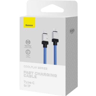 Кабель дата Baseus CoolPlay Type-C to Lightning 1м 20W Синий