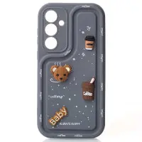 Чехол накладка Pretty Things Samsung A356 (A35 5G) Серая