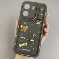 Чехол накладка Pretty Things Xiaomi Redmi 13C Коричневая Чехол накладка Pretty Things Xiaomi Redmi 13C Коричневая