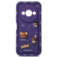 Чехол накладка Pretty Things Xiaomi Redmi A3 Фиолетовая Чехол накладка Pretty Things Xiaomi Redmi A3 Фиолетовая