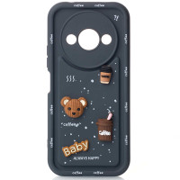 Чехол накладка Pretty Things Xiaomi Redmi A3 Темно-серая Чехол накладка Pretty Things Xiaomi Redmi A3 Темно-серая