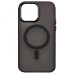 Чехол накладка Lily MagSafe iPhone 15 Pro Max Темно серая / Dark Grey
