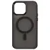 Чехол накладка Lily MagSafe iPhone 15 Pro Max Темно серая / Dark Grey