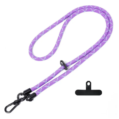 Шнурок для смартфона 120 cm Блакитно Фіолетовий (Cross Blue Violet)