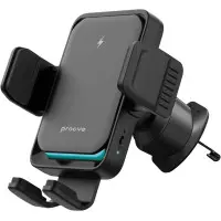 Автотримач Proove Sonic Pro 15W Black, Чорний Автотримач Proove Sonic Pro 15W Black, Чорний
