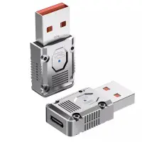 Перехідник адаптер OTG Proove Gaming Matrix USB 3.1 to Type-C Срібний Перехідник адаптер OTG Proove Gaming Matrix USB 3.1 to Type-C Срібний