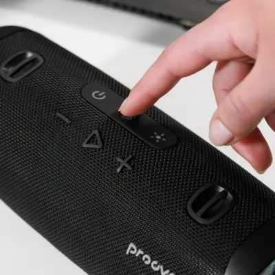 Колонка Bluetooth Proove Rumble 40W (APP) Black, Чорний Колонка Bluetooth Proove Rumble 40W (APP) Black, Чорний