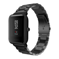 Ремешок Amazfit Bip Металевий Черный Ремешок Amazfit Bip Металевий Черный