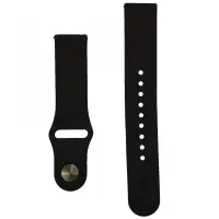 Ремешок универсальный 22мм Силикон Черный Ремешок универсальный 22мм Силикон Черный