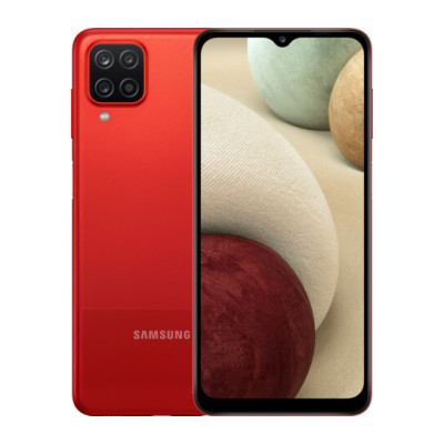 Смартфон Samsung Galaxy A12 4/64GB Red, червоний