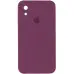 Чехол накладка HC iPhone XR Марсала Square Full