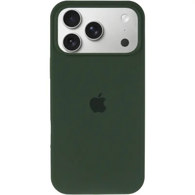 Чехол Накладка HC iPhone 17 Pro Max Зеленая/ Cyprus Green