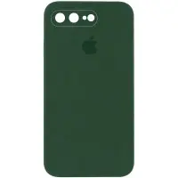 Чехол Накладка HC iPhone 7+ Зеленый Кипр (64) Square Full