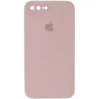 Чехол накладка HC iPhone 7+ Розовая (Pink Sand) Square Full
