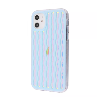 Чехол накладка WAVE Gradient Sun iPhone 12/12 Pro Голубая
