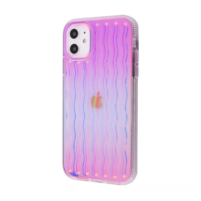 Накладка WAVE Gradient Sun iPhone 12/12 Pro Синя/Фіолетова