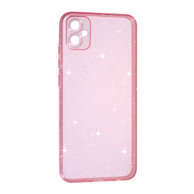 Чехол накладка Clear Shine Samsung A055 (A05) Розовая