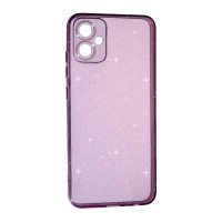 Чохол накладка Clear Shine Samsung A055 (A05) Бузкова Чохол накладка Clear Shine Samsung A055 (A05) Бузкова