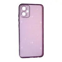 Чехол накладка Clear Shine Samsung A055 (A05) Сиреневая