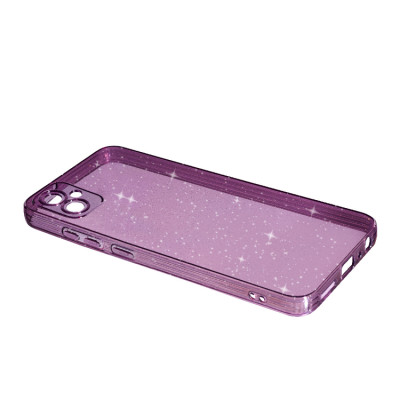 Чехол накладка Clear Shine Samsung A055 (A05) Сиреневая