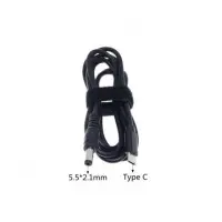 Кабель для роутеру Type-C to DC 5.5*2.1 12V Black
