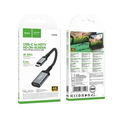Перехідник Hoco UA43A USB-C to HDMI