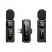 Бездротовий петличний мікрофон WIWU Wi-WM001 Lightning Black, Чорний Бездротовий петличний мікрофон WIWU Wi-WM001 Lightning Black, Чорний