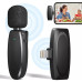 Бездротовий петличний мікрофон Veron Lightning M18-L Black, Чорний