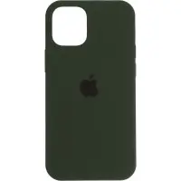 Чехол накладка HC Magsafe iPhone 12 Mini Зеленая (Dark Green)