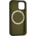 Чохол накладка HC Magsafe iPhone 12 Mini Зелена (Dark Green)