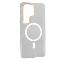 Чехол Накладка PC Slim MagSafe Samsung S26 Ultra S948 Белая