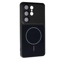 Чохол Накладка Skin Feel MagSafe Samsung S26 Ultra S948 Чорна