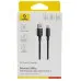 Кабель Baseus Silky Type-C 100W 1м Черный Кабель Baseus Silky Type-C 100W 1м Черный